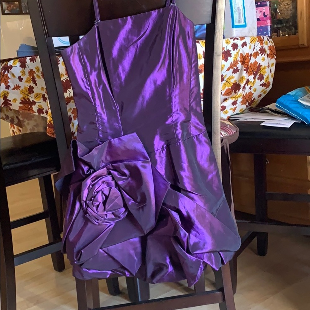 Purple dress